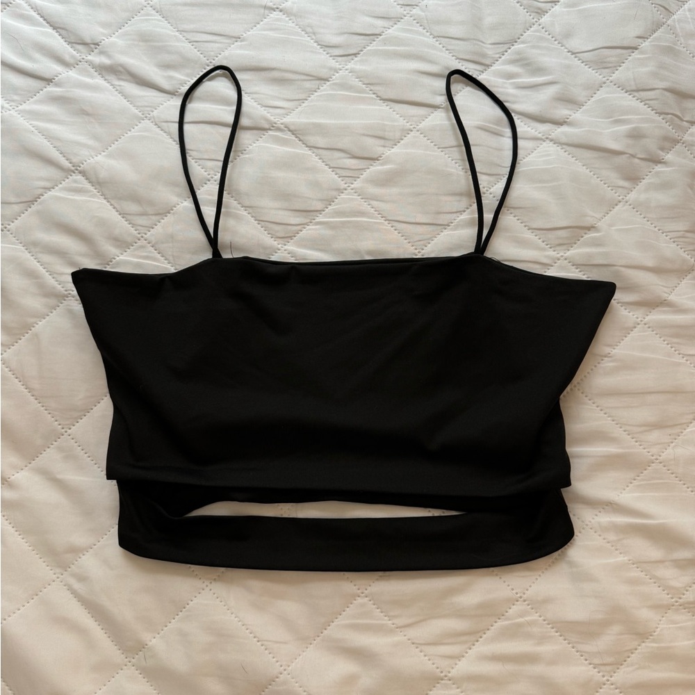 cropped tank top